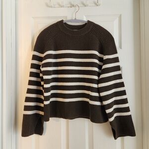 COS striped wool sweater